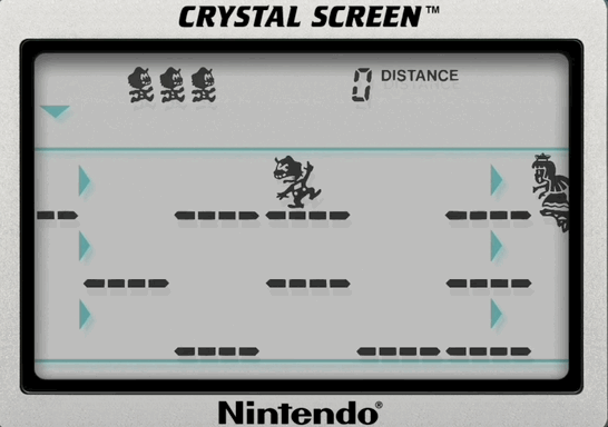 Gameplay du jeu Super Mario Bros sur la Game & Watch de Nintendo